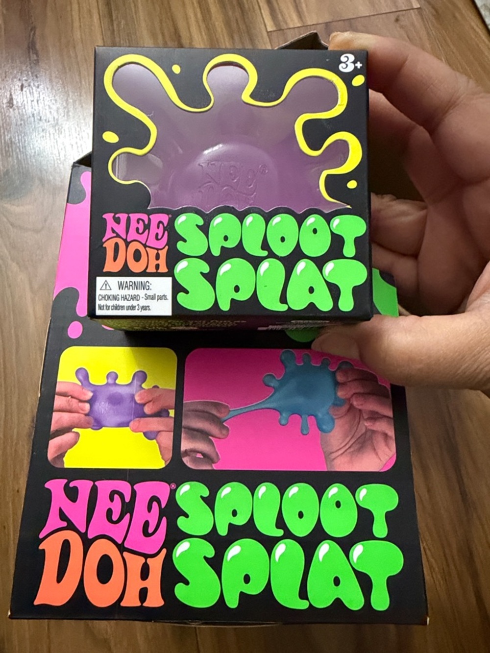 Sploot Splat Purple Kids Sensory Toy